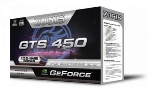NVIDIA GEFORCE GTS 450 1GB GDDR3